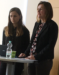 Foto: Farina Nagel (links), Prof. Dr. Sabine Manzel (rechts)